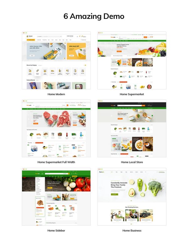 Download Farmart - Organic & Grocery Marketplace WordPress