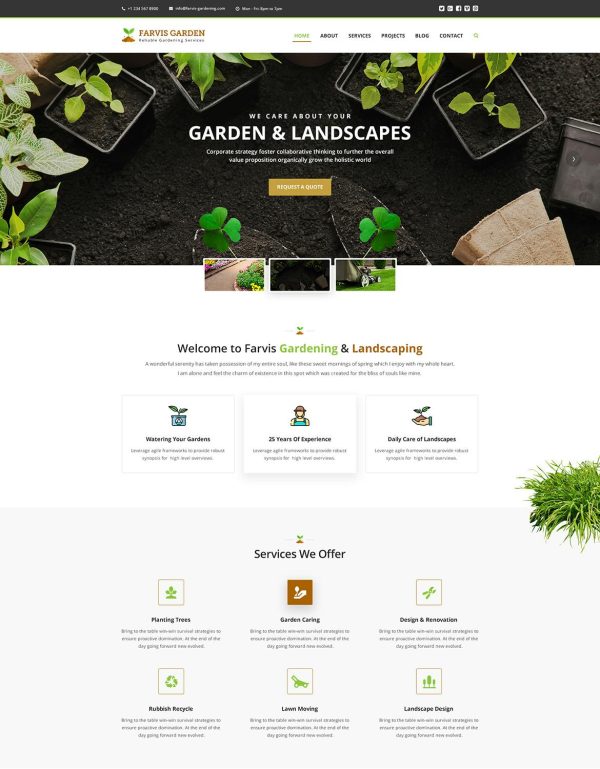 Download Farvis - Multipurpose WordPress Theme building, business, consulting, crypto currency, garden, law, medical, phone repair, plastic surgery