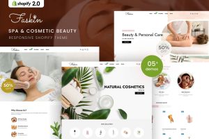 Download Faskin - Spa & Cosmetic Beauty Shopify 2.0 Theme Spa & Cosmetic Beauty Responsive Shopify 2.0 Theme