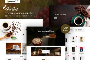 Download FeeCup - Coffee Shops and Cafés Shopify Theme Coffee Shops and Cafés Responsive Shopify Theme