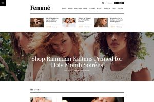 Download Femme - Online Magazine & Fashion Blog WP Theme Online Magazine & Fashion Blog WordPress Theme with Online Shop