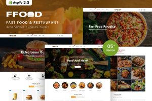 Download FFood - Fast Food & Restaurant Shopify 2.0 Theme Fast Food & Restaurant Responsive Shopify 2.0 Theme