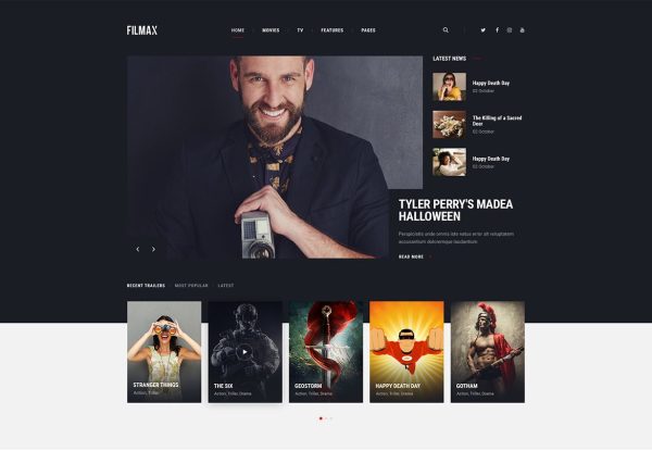 Download Filmax Movie Magazine WordPress Theme