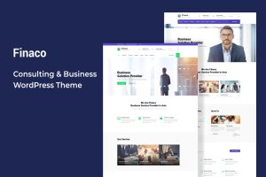 Download Finaco - Consulting & Business WordPress Theme