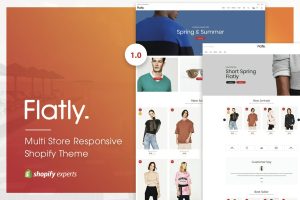 Download Flatly | Multi Store Responsive Shopify Theme Multi Store Responsive Shopify Theme