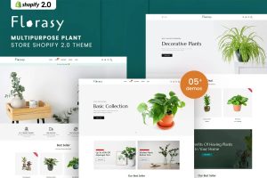 Download Florasy - MultiPurpose Plant Store Shopify Theme MultiPurpose Plant Store Shopify 2.0 Theme