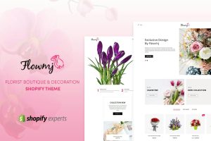 Download Flowmj - Florist Boutique & Decoration Store Florist Boutique & Decoration Store Shopify Theme