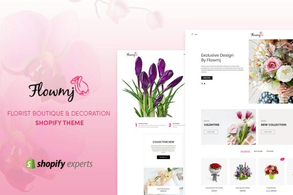 Download Flowmj - Florist Boutique & Decoration Store Florist Boutique & Decoration Store Shopify Theme