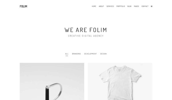 Download Folim - Clean Minimalist Portfolio WordPress Theme Easy Customization | Incredibly Expandable | 100% Responsive | Cross-Browser Compatibility