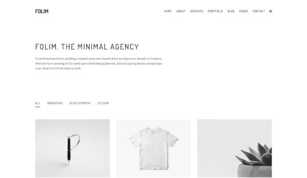 Download Folim - Clean Minimalist Portfolio WordPress Theme Easy Customization | Incredibly Expandable | 100% Responsive | Cross-Browser Compatibility