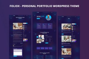 Download Foliox - Personal Portfolio WordPress Theme agency, business card, clean, elementor, freelancer, minimal, modern, multipurpose, onepage
