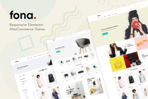 Download Fona - Responsive Elementor WooCommerce Theme Responsive Elementor WooCommerce Theme