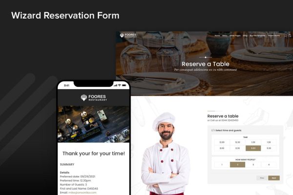 Download Foores - Restaurant Site Template