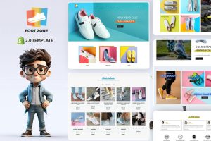 Download Footzone - Footwear Shoes & Sandals Shopify Theme Shoes Store, Leather Products, Jewellery Shop eCommerce Theme. Sports, Casual Wears & Gifts Shop.