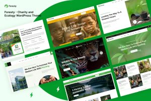 Download Foresty - Charity and Ecology WordPress Theme Charity donation Theme