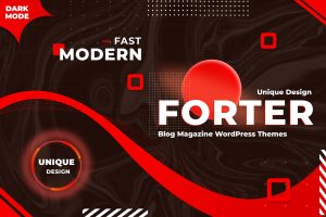 Download Forter Magazine and Blog WordPress Theme