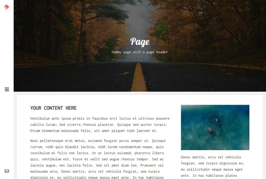 FreeBird Photography Portfolio site Template Photography Portfolio