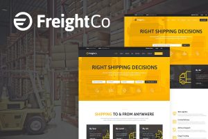 Download FreightCo Transportation & Warehousing WordPress Theme