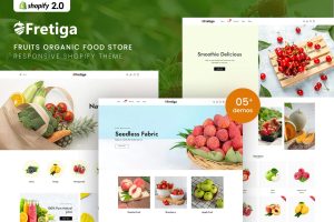Download Fretiga - Fruits Organic Food Shopify 2.0 Theme Fruits Organic Food Responsive Shopify 2.0 Theme