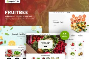 Download FruitBee - Organic Food, Natural Shopify Theme Organic Food, Natural Responsive Shopify Theme