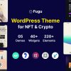Download Fugu - NFT & Crypto WordPress Theme For NFT & Crypto websites, Crypto Currency, Bitcoin, Cryptocurrency Landing Page