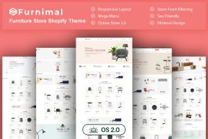 Download Furnimal - Furniture eCommerce Shopify Theme 2.0 Top Responsive Online Stores for Furniture, home decor and Various Product Categories OS 2.0