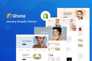 Download Ghona – Jewelry Shopify Theme This eye-catching Jewelry Shopify theme comes with 04 unique versions.