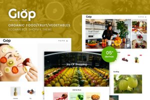 Download Giop | Organic Food/Fruit/Vegetables Shopify Theme Organic Food/Fruit/Vegetables eCommerce Shopify Theme