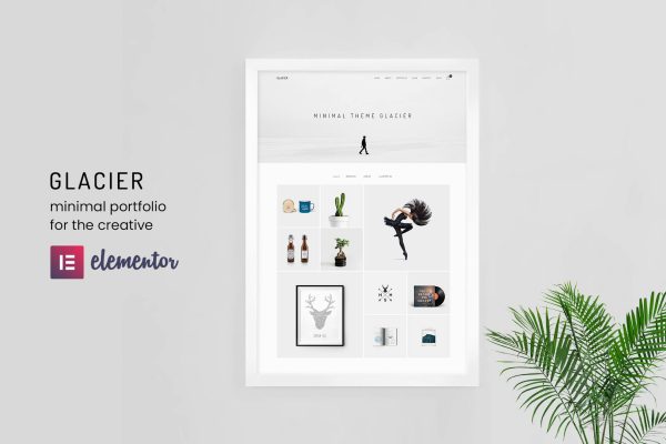 Download Glacier - Minimal WordPress Portfolio Theme Minimal WordPress Portfolio Theme