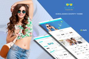 Download Glassy - Sunglasses, Fashion Shopify Theme Sunglasses, Frames and Sports Gears Shopify Stores. Responsive, Sections Ready, Drag & Drop Theme!