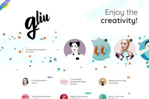 Download Gliu - Creative WordPress Blog Theme A remarkable visitor experience. That's what Gliu provides.