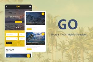 Download Go - Tours & Travel Mobile Template