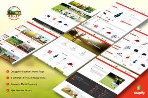 Download Golfy - Golf, Sports Shopify Theme Golf Club, Golf Sporting Gears & Equipments Shopify Theme. Sports Clothing, Shoes & Accessory Theme!