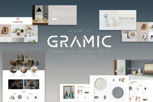 Download Gramic - Ceramics & Pottery Decor Shopify Theme Ceramics & Pottery Decor Shopify Theme