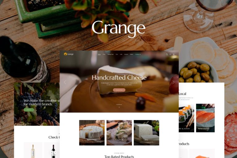 Download Grange Farm, Bazaar & Food Market WordPress Theme