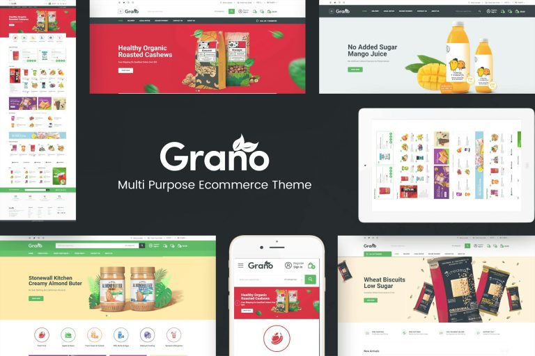 Download Grano - Organic & Food WordPress Theme