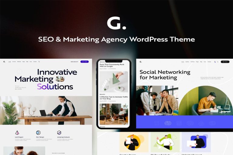 Download Granola SEO & Marketing Agency WordPress Theme