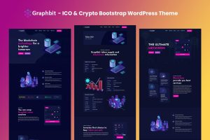 Download Graphbit - ICO & Crypto Bootstrap WordPress Theme bitcoin, bitcoin trade, btc, coin, crypto, crypto currency, crypto trade, currency, elementor
