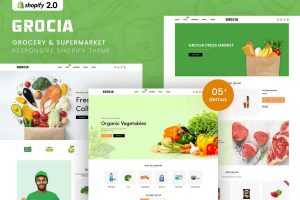 Download Grocia - Grocery & Supermarket Shopify 2.0 Theme Grocery & Supermarket Responsive Shopify 2.0 Theme