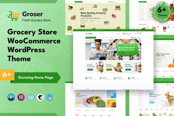 Download Groser - Grocery Store WooCommerce Theme Grocery Store WooCommerce