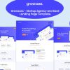 Download Growsass - Startup Agency and SasS Landing Page Grosass – Startups, App Landing & SaaS Website Template is the SaaS, Software, Web Application Etc.
