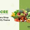 Download Gsore – Grocery and Organic Food Shop Shopify Them This eye-catching Shopify theme is looking nice for its clean and smooth design.