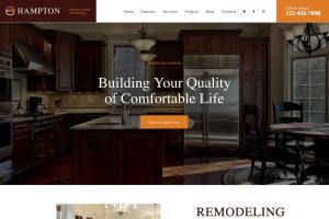 Download Hampton |Home Design and House Renovation WP Theme