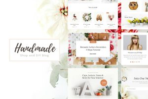 Download Handmade Shop - Handicraft Blog & Store WordPress Theme for Handicraft Blog & Creative Shop