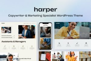 Download Harper Copywriter & Marketing Specialist WordPress Theme