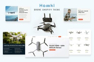 Download Hawki - Drone Single Product eCommerce Shopify Clean, Fully Customizable Simple One Product Shopify Theme. Sell Techno Solutions & Services Online.