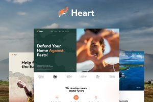 Download Heart Donation & Charity Non-Profit WordPress Theme + AI