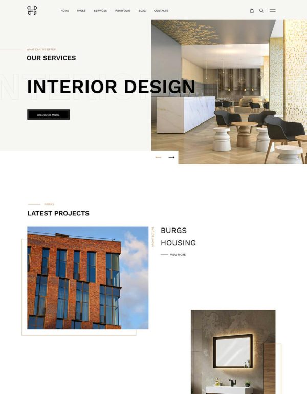 Download Hellix - Modern Architecture WordPress Theme Modern Architecture & Interior Design WordPress Theme