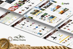 Download Hiking & Camping- Outdoor, Adventure Shopify Theme Multipurpose Shopify Store Design, Responsive & easy to customise Theme with powerful adminpanel...