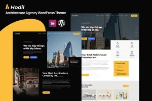 Download Hodil - Architecture  WordPress Theme Architecture Theme
